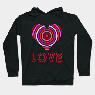 Love Heart,  Beautiful Heart Design That Really Looks Great Hoodie